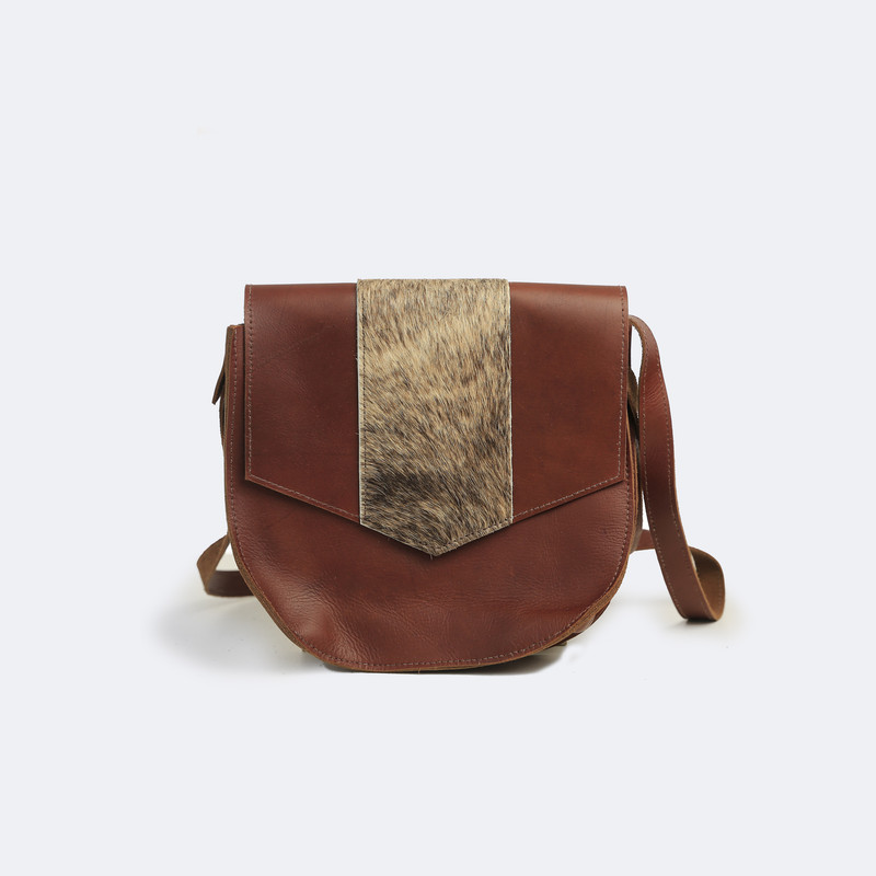 Cowhide Satchel