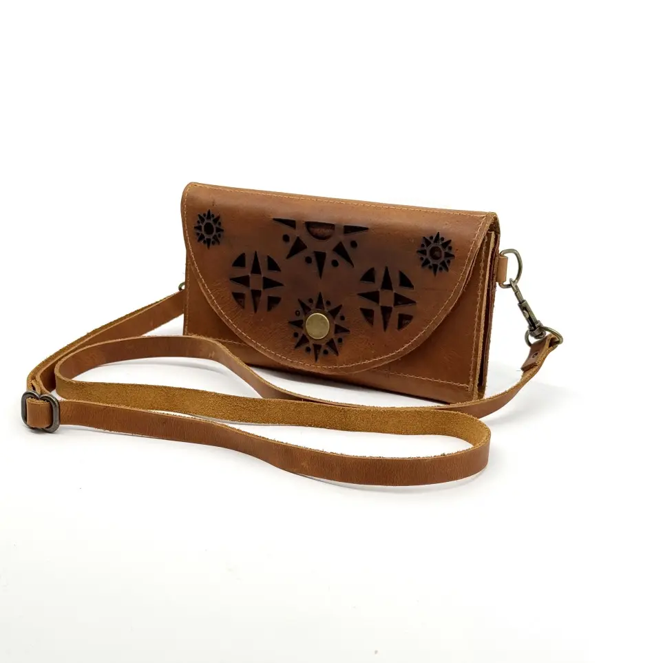 Sunrise Wallet with Strap